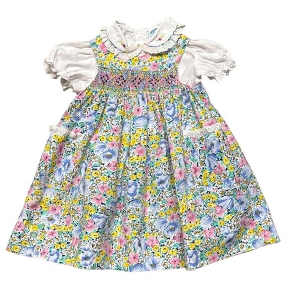 pink, blue, and‎ yellow hues. 2 buttons  20” L 10” Chest - Picture 2 of 12